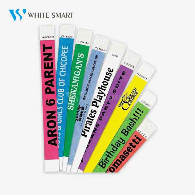 RFID Tyvek wristband